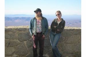 My dad and me, December 2004