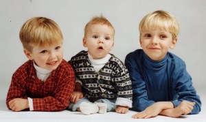 Boys Two, Three and One